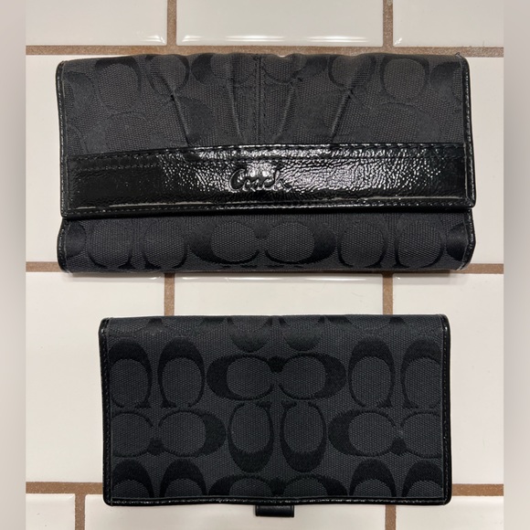 Coach Purse, Wallet and Checkbook Holder - Picture 1 of 6